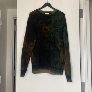Brand new Cotton Citizen dark tye dye sweater